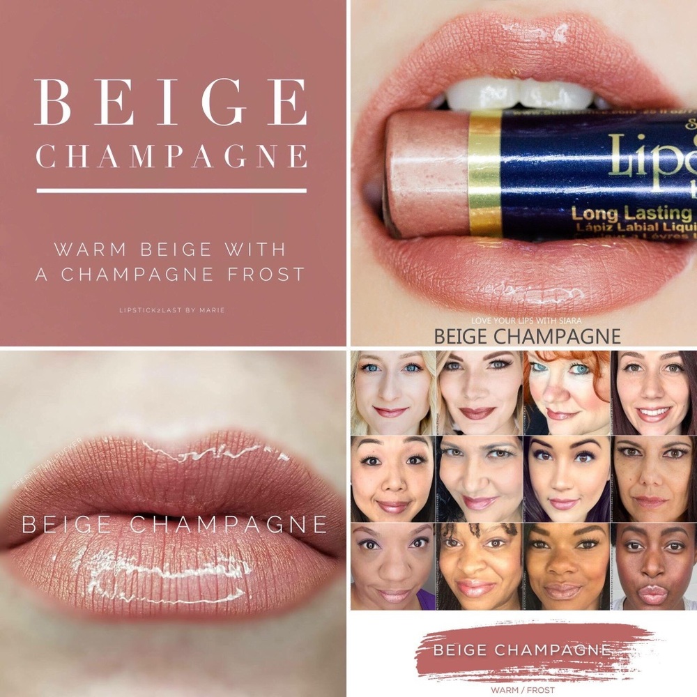 Beige Champagne LipSense! Authentic and brand new!